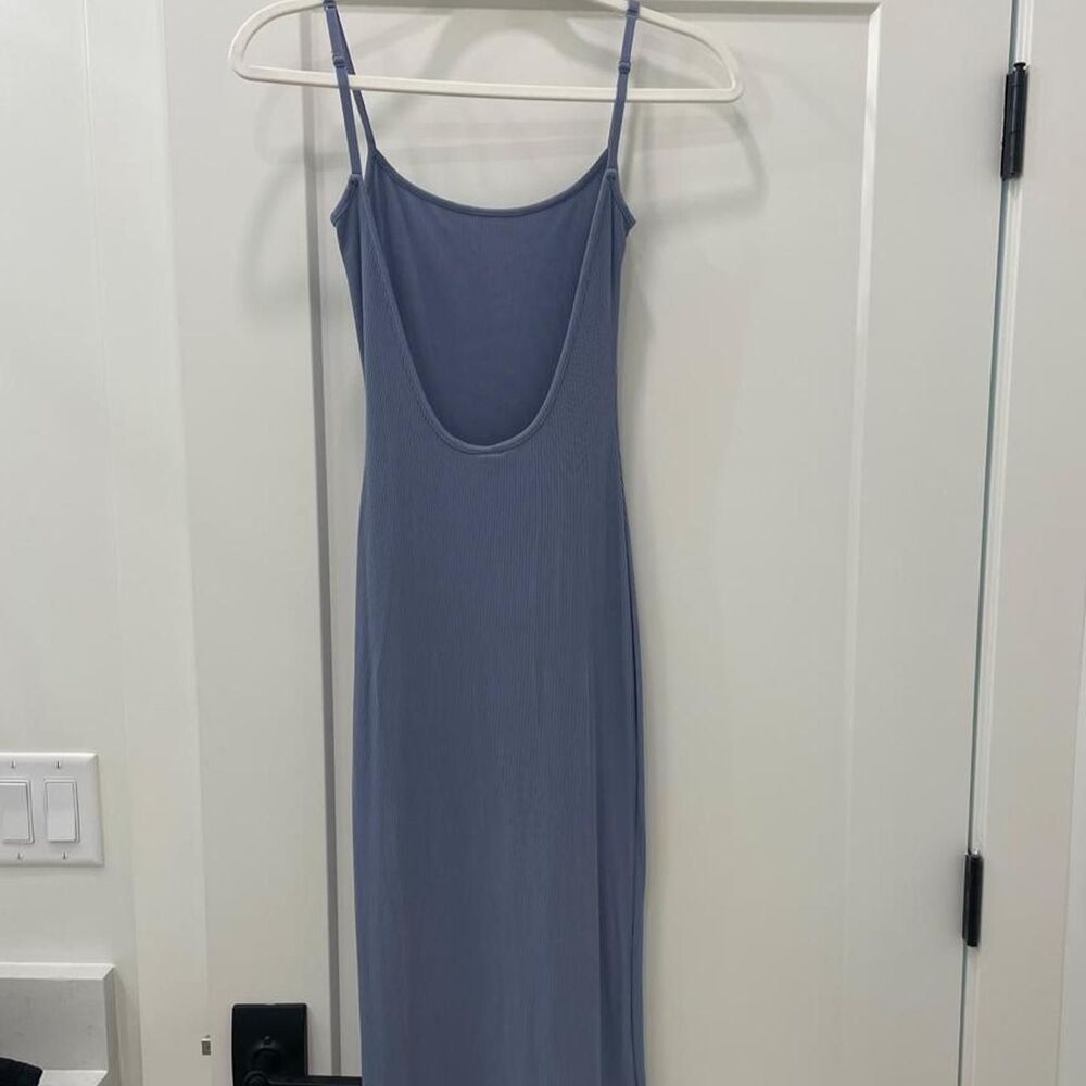 Skims Women's Blue and Purple Dress